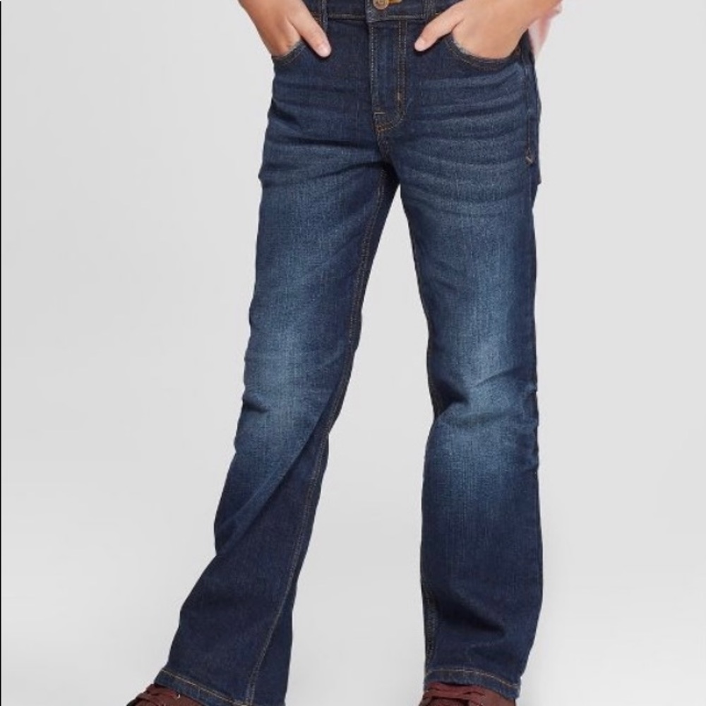 Cat & Jack Blue Acid Washed Jeans